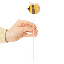 Prodotto Decorazione da giardino a forma di ape per esterni, ideale per giardino e balcone, 26 cm, 4 pezzi.