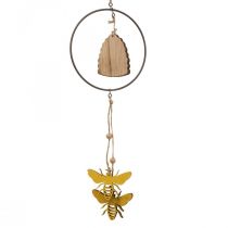 Anello decorativo ape in metallo decorazione per finestre in legno Ø12cm 44cm 4 pezzi