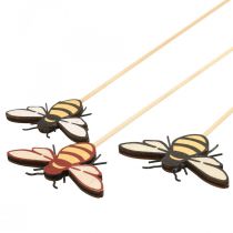 Spina ape spina fiore in legno colore natura 34cm 12pz