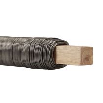 Prodotto Filo per avvolgimento Filo ricotto blu per rilegatura 0,65 mm 100 g 3 pezzi