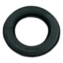 Anello in schiuma floreale con cuscinetto H5.5cm Ø32cm nero 2pz