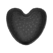 Oasis Black Biolit Plant Heart Ciotola per piante Heart Nero 34 cm