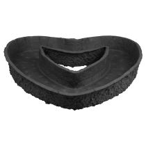 Prodotto Oasis Black Biolit cuore per piante aperto vaso per piante nero 50 cm