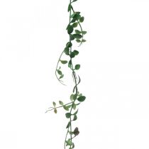 Ghirlanda di foglie verde Ghirlanda decorativa di piante verdi artificiali 190 cm