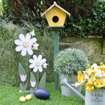 Fiore da mettere, decoro primaverile con farfalle H36,5cm