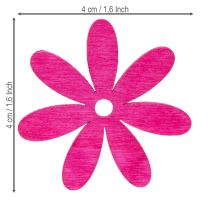 Prodotto Fiori decorativi come decorazione sparsa per accenti stagionali creativi, 4 cm, 72 pezzi
