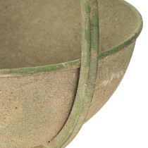 Prodotto Cesto di fiori, cesto appeso, decorazione in metallo giardino Ø16cm H38cm