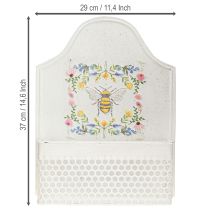Prodotto Fioriera sospesa in metallo color crema ape L29cm