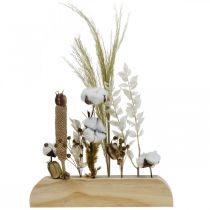Prodotto Barra per fiori secchi Barra per fiori secchi in legno 25cm
