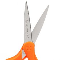 Prodotto Forbici per fiori con denti in acciaio inossidabile in arancione 20 cm