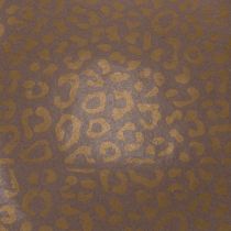 Prodotto Carta da parati in seta con motivo floreale leopardato, marrone, resistente all'acqua, 50x75 cm, 20 pezzi.