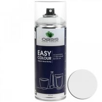 Prodotto OASIS® Easy Color Spray, vernice spray bianca, decorazione invernale 400ml