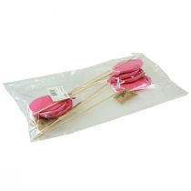 Prodotto Tappo fiore decorazione bouquet cake topper palloncino rosa 28 cm 8 pz