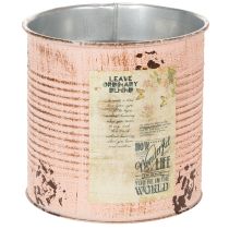 Prodotto Vaso da fiori decorativo in metallo color salmone, Ø15,5 cm, H15 cm