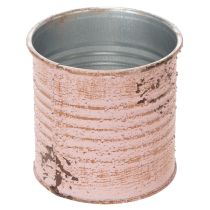 Prodotto Vaso da fiori decorativo rotondo in metallo anticato, per rose, Ø8cm H7.5cm