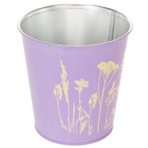 Prodotto Coprivasi in metallo con motivi floreali pastello 10 cm set 3 pezzi