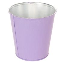 Prodotto Coprivasi in metallo con motivi floreali pastello 10 cm set 3 pezzi