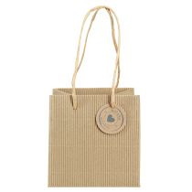 Prodotto Vaso da fiori in carta rigata con pellicola 12x12 cm 8 pz