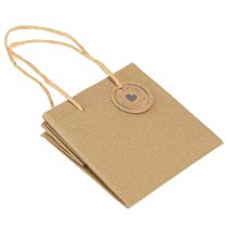 Prodotto Vaso da fiori in carta rigata con pellicola 12x12 cm 8 pz