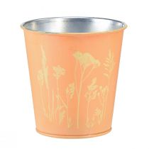 Vaso da fiori in metallo per pesche Ø10,5 cm H10,5 cm