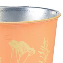 Prodotto Vaso da fiori in metallo giallo pesca Ø11,5 cm H11,5 cm