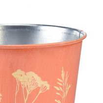 Prodotto Vaso da fiori con fiori decoro giallo albicocca Ø10,5 cm H10,5 cm