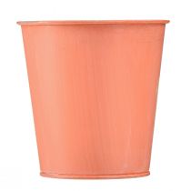 Prodotto Vaso da fiori con fiori decoro giallo albicocca Ø10,5 cm H10,5 cm