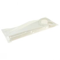 Prodotto Confezione regalo di rose con sacchetto di fiori bianco 46 cm 12 pz