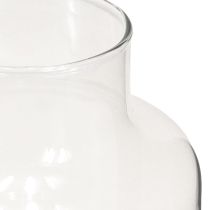 Prodotto Vaso per fiori in vetro decorativo con collo trasparente Ø14,5cm H25cm