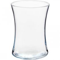 Vaso per fiori, lanterna in vetro, vaso in vetro Ø13,5 cm H19 cm