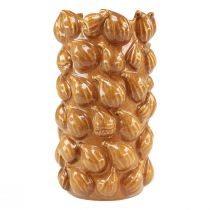 Prodotto Vaso da fiori Vaso in ceramica Mediterraneo Ø15cm H29cm