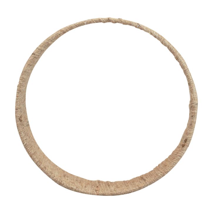Anello decorativo da appendere in stile boho, per piante, altalena, in iuta, 31 cm