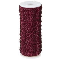 Prodotto Filo effetto brodo Ø0.30mm 140m Bordeaux