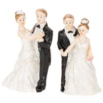 Prodotto Sposi 6 cm 2 pezzi
