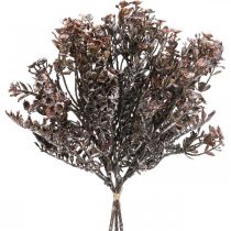 Prodotto Piante artificiali marrone decorazione autunnale decorazione invernale Drylook 38 cm 3 pz