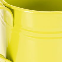 Prodotto Annaffiatoi decorativi colorati, Ø11cm, H9.5cm, per piante, decorazioni primaverili da tavola, in metallo, set da 8