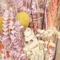 Prodotto Bouquet di fiori secchi colorati Bouquet esotico 55 cm 120 g
