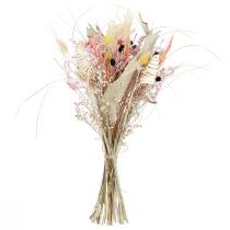 Prodotto Bouquet di fiori secchi, colorati ed esotici, 55 cm, 120 g - Decorazione per la casa vivace, decorativa e di facile manutenzione in stile boho