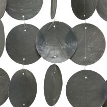 Campanella a vento Capiz, decorazione da parete conchiglie da appendere 68 cm