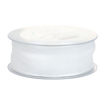 Prodotto Nastro di chiffon nastro di organza nastro decorativo di organza bianco 40mm 20m