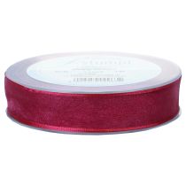 Prodotto Nastro di chiffon nastro di organza nastro decorativo di organza viola 25 mm 20 m