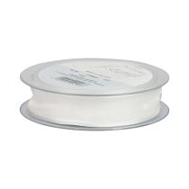 Prodotto Nastro di chiffon nastro di organza nastro decorativo di organza bianco 15 mm 20 m