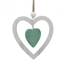 Prodotto Decorazioni misti per albero di Natale Verde, bianco 10 cm 9 pezzi