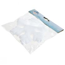 Prodotto Decorazione albero di Natale fiocco di neve decorazione da appendere Natale bianco 15 cm