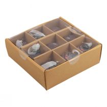 Prodotto Decorazioni per l'albero di Natale Decorazioni natalizie vintage in vetro Ø5cm 9pz