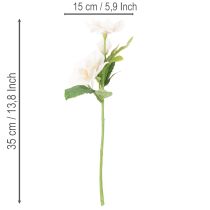 Prodotto Mazzo di rose natalizie artificiali, bouquet di Natale, 35 cm, 6 pezzi