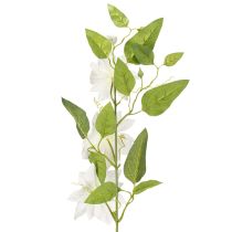Prodotto Ramo artificiale di clematide con fiori per una decorazione elegante e di facile manutenzione, 81 cm, 2 pezzi