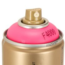 Prodotto Vernice spray rosa fluorescente Montana, bombolette da 400 ml