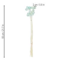 Prodotto Fiori secchi di Craspedia, bouquet decorativo per soggiorno, decorazione da tavola, matrimonio, 55 cm, 20 pezzi