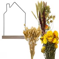 Prodotto Barra per fiori in scatola fai da te con casa di fiori secchi 34,5×24,5 cm